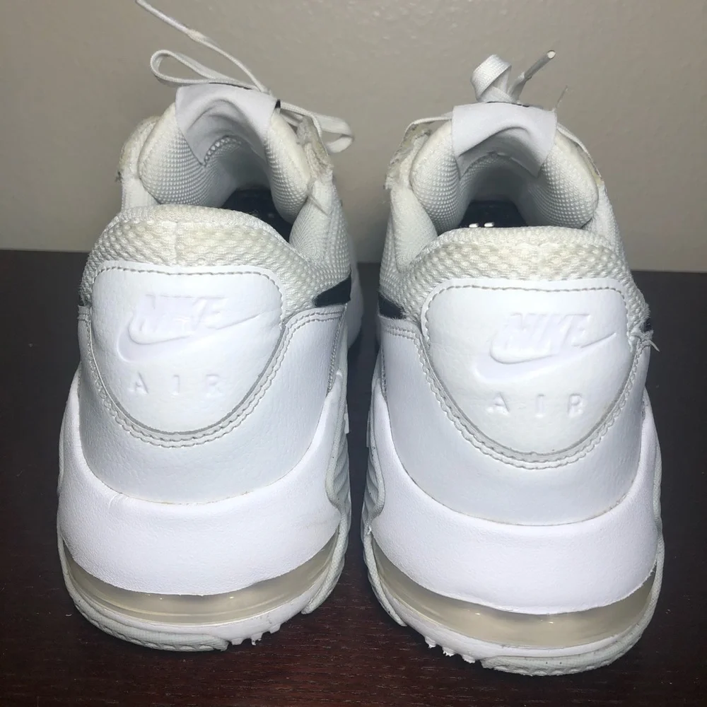 Nike Air Max Excee White Black Grey Running Casual Shoes Sneakers CD4165-100 - Picture 8 of 10